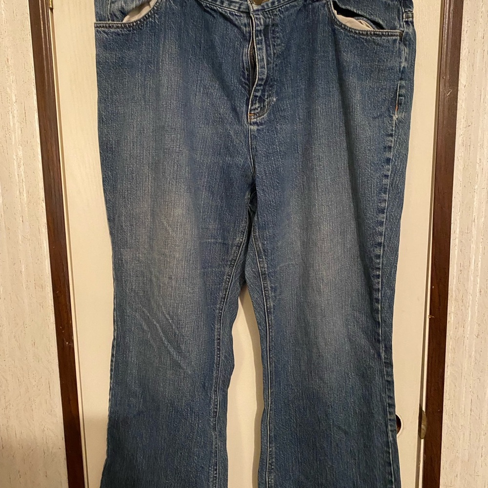 Jones New York Blue Flare Jeans